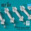 RESKIT RS72-0422 SUU-11B/A Minigun pod 7,62mm (1 pcs) (3D printed) 1/72